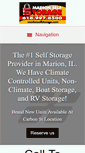 Mobile Screenshot of marionselfstorage.com